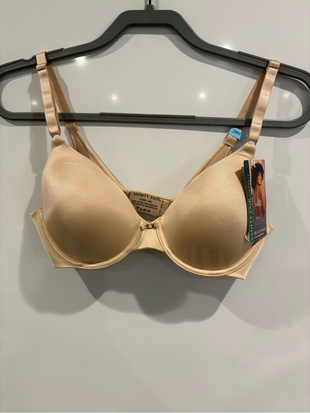 NWT Vanity Fair Demi Cup Bra